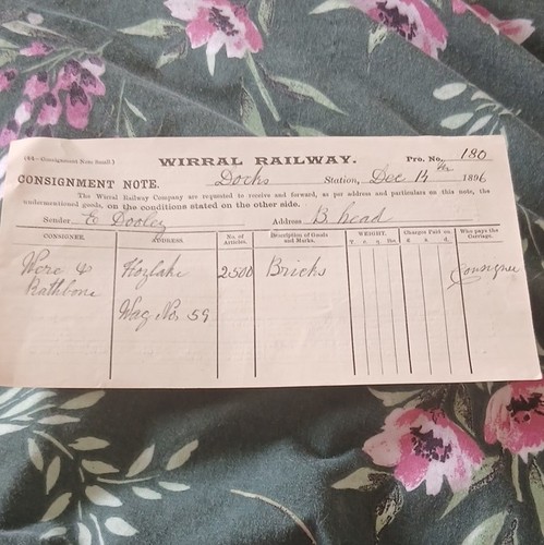 Wirral railway goods - wirral,