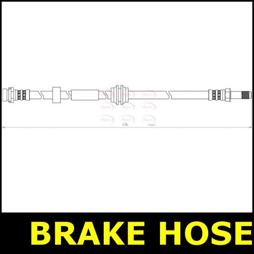 Brake hose front for - brake,