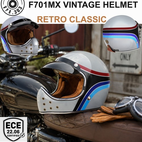 Full face vintage fibreglass - face,