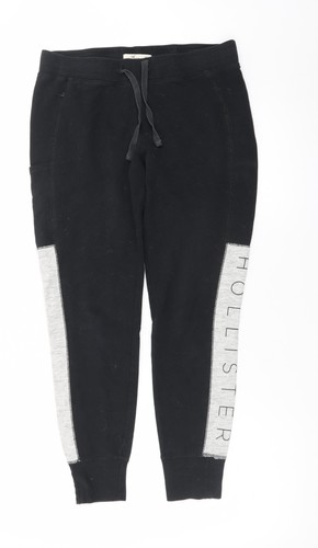 Hollister mens black jogger - hollister,