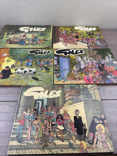 1970s 1980s giles cartoons - 1970s-1980s,