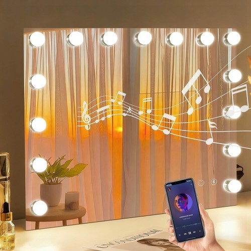 Hollywood vanity mirror with - hollywood,