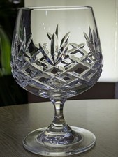Crystal brandy glasses 4 3/4"