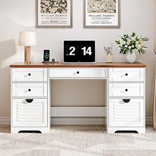 Rustic 59" Home Office Desk