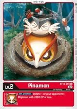 4x Pinamon BT13-001 - Digimon Card Game [BT-13: Versus Royal Knights, Playset]