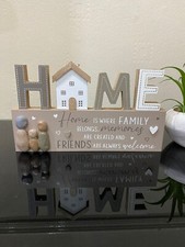 Free Standing Home Plaque Sign | Inspirational Home Décor | Perfect for Living