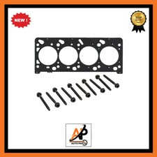 For FORD FOCUS MONDEO ZETEC TURBO MLS 0.6MM ELRING Head Gasket & Head Bolts Set