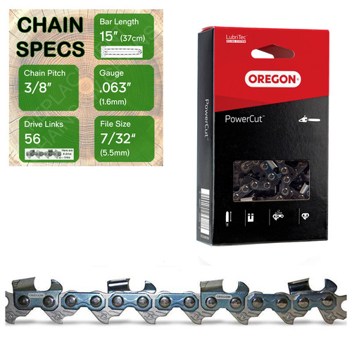 Oregon chainsaw chain for - 15",