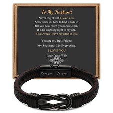 Mens infinity bracelet knot - mens,