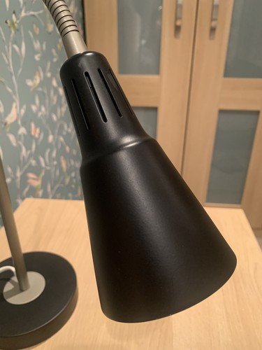 Ikea kvart lamp - lamp, black