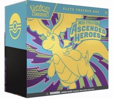 Pokemon TCG Ascended Hereos Elite Trainer Box ETB