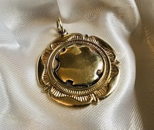 Vintage fob 1940s large ornate - vintage,