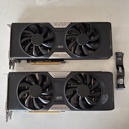 Evga geforce gtx 780 ti - 2x,