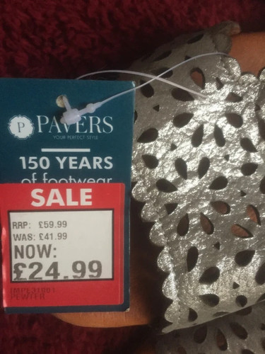 Pavers sling back summer