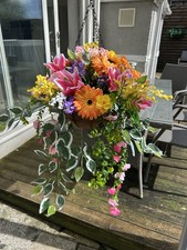Complete Bright Hanging Basket