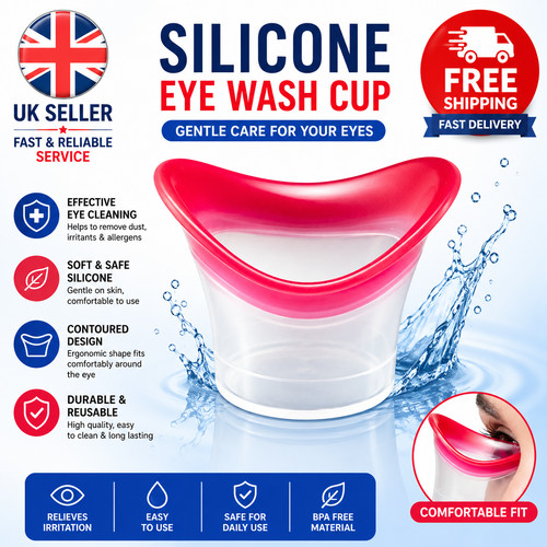 Silicone eyewash cup - cup, soft