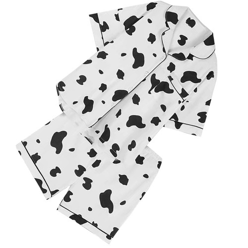 Cow print pajamas cute - cute, animal