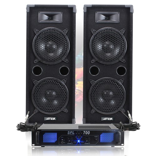 Max spl700 dual dj - 8", speakers