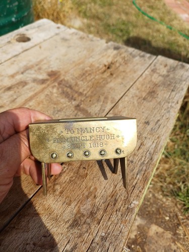 Antique brass ww1 trench - antique, art