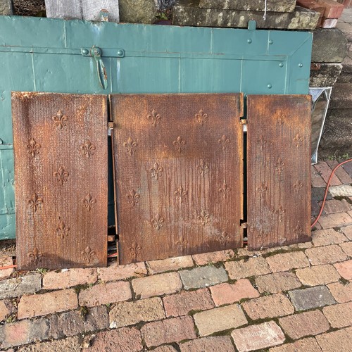 Antique cast iron three piece - antique, cast-iron