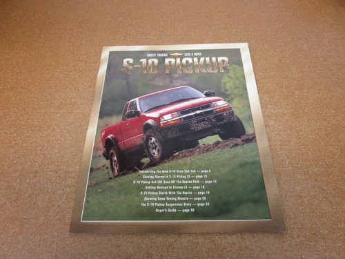 2001 chevrolet s10 truck - 2001, s-10