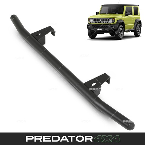 Black front bumper guard - black, light