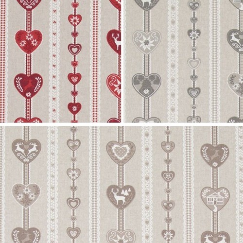 Cotton rich linen look fabric - cotton,