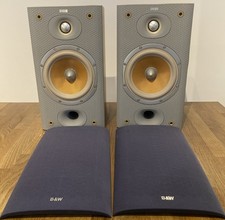 Bowers & Wilkins DM601 S3 Speakers With Wall Mounts Included