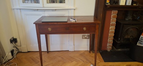 Antique georgian mahogany desk - georgian,