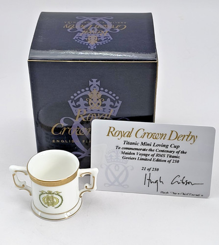 Royal crown derby titanic - royal,