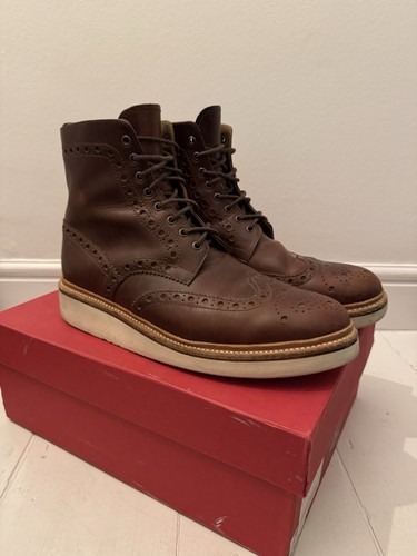 Grenson fred brogue boot - v,