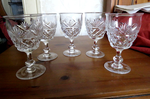 Set crystal wine sherry - crystal,