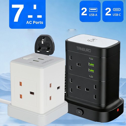 Extension tower lead with 4usb - tower,