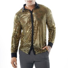 Men's Retro Sequin Dance
