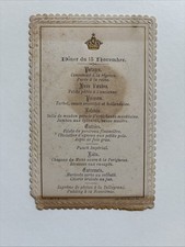 Antique Victorian Royal Dinner