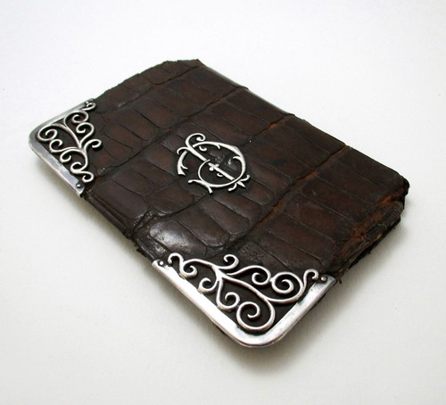 Victorian leather silver - leather,
