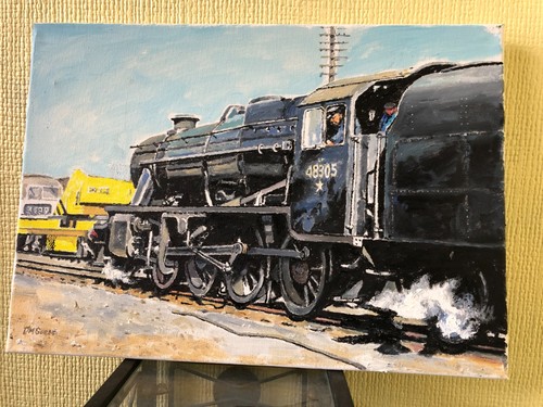 Oil painting - oil,