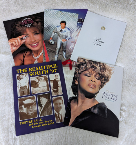 Concert tour brochures tom - x,