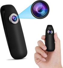 Body Camera, 1080P True FHD Mini Camera, Body Cameras with Audio and Video, Bike