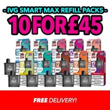IVG Smart Max Refill Pack | Pre-filled Refill | Nicotine 20mg | E-Cig