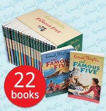 The Famous Five Collection 22 Books Box Set by Enid Blyton - Brand New & Sealed