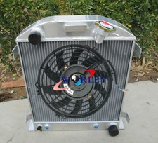 Aluminum Radiator + Fan For