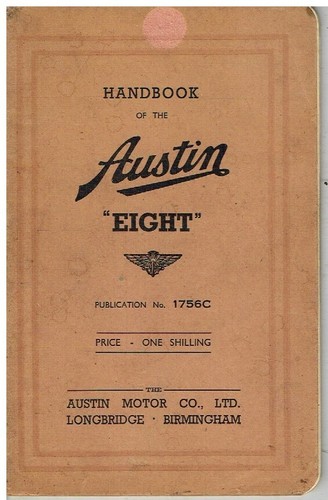 Austin eight saloon tourer - austin,