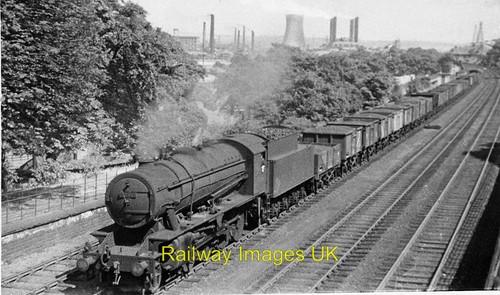 Railway photo westbound - railway, coal