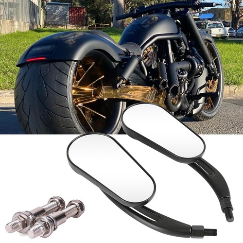 Motorcycle rearview oval side - rearview,