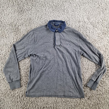 Gant Shirt Mens Large Grey