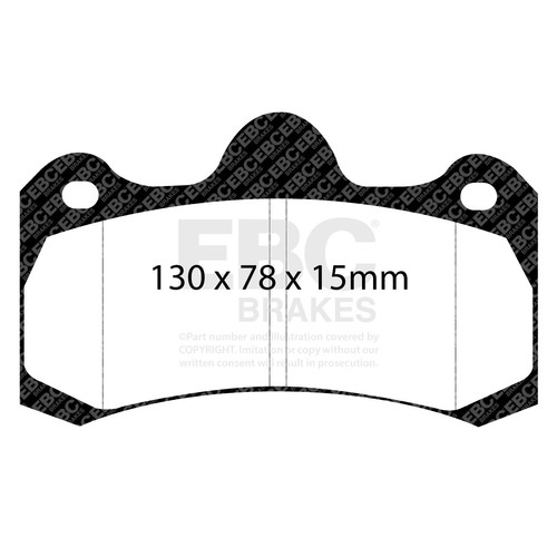 Ebc dp3045c brake pad - ebc,