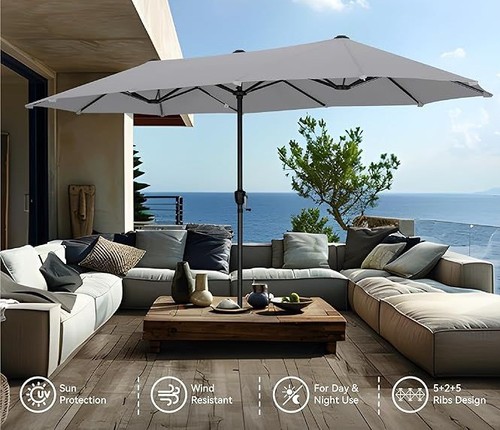 12ft patio umbrella wind - umbrella,