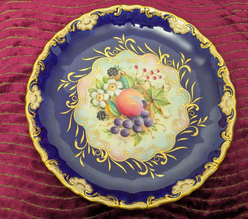 Vintage hammersley plate hand - vintage,