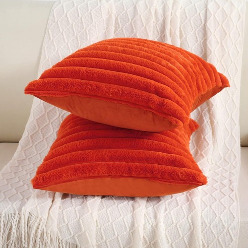 Faux rabbit fur - cushion, cover